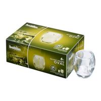 Bolsius - Relight Houder Ovaal - Transparant - 6 stuks - thumbnail