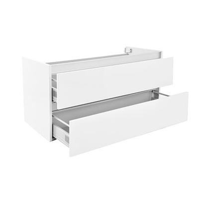 Onderkast Wiesbaden Vision 100x46 Wit (2 laden) Onderkast Wiesbaden Vision 100x46 Wit (2 laden)