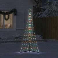 VidaXL Led-kerstboom 339 leds kleurrijk 187 cm - thumbnail