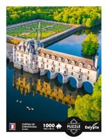 Puzzel - SENTOSPHERE - Calypto - 1000 stukjes - Kasteel Chenonceau - Touraine - Zijdezachte afwerking - Geschikt voor kinderen vanaf 9 jaar - thumbnail