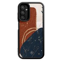 Samsung Galaxy A14 zwarte case - Abstract terracotta - thumbnail