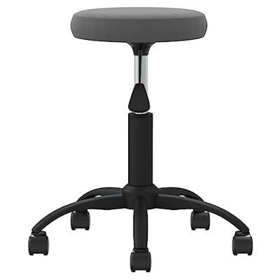 VidaXL Massagekruk fluweel donkergrijs
