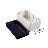 Hammond Electronics 1554D2GYSL Universele behuizing 120 x 65 x 60 Polycarbonaat Grijs 1 stuk(s) - thumbnail
