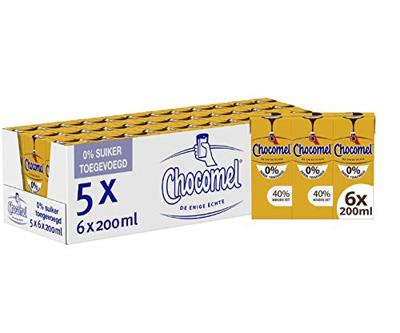 Chocolademelk chocomel 0 toegevoegd suiker 20cl | 5 stuks