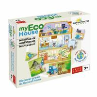 Educatieve spellen - GEOMAG - Mijn Eco Huis - Montessorimethode - Huisbouw - Milieubewustzijn - thumbnail
