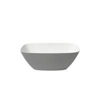 Vrijstaand Ligbad Zydra Arenal 150x72 cm Titanio - thumbnail