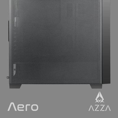 Azza CSAZ-480 computerbehuizing Midi Tower Zwart Azza CSAZ-480 computerbehuizing Midi Tower Zwart