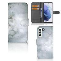 Hoesje Samsung Galaxy S22 Painting Grey | Portemonnee hoesje - thumbnail
