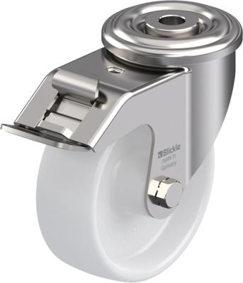 Blickle LEXR-PO 100G-FI Zwenkwiel met rem Wieldiameter: 100 mm Draagvermogen (max.): 150 kg 1 stuk(s)