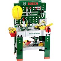 Stabilimento Bosch con 81 accessori tra cui un cacciavite elettronico e un set di costruzioni di veicoli futuristici - Klein - 8469 - thumbnail