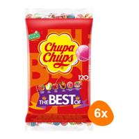 Chupa Chups - Lolly's The Best Of (Navulzak) - 6x 120 stuks - thumbnail