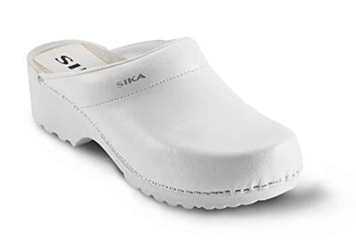 SIKA 148 Klomp Traditionel Open Hak PU Wit - Maat 38 - 16.089.077.38 SIKA 148 Klomp Traditionel Open Hak PU Wit - Maat 38 - 16.089.077.38