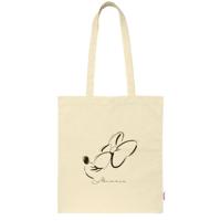 Stoffen tas Minnie Mouse Natural Beige - thumbnail