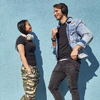 Draadloze hoofdtelefoon Panasonic Corp. RB-M500B Bluetooth Kleur Zwart - thumbnail