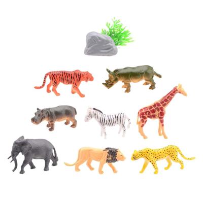 Johntoy Animal world - wilde dieren speelset, 10dlg.