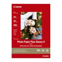 Canon Photo Paper Plus Glossy II PP-201 2311B019 Fotopapier DIN A4 265 g/m² 20 vellen Glanzend - thumbnail