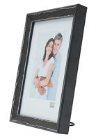 Deknudt Fotokader in zwart met zilverkleurig biesje 13x18 S46DF2 - thumbnail