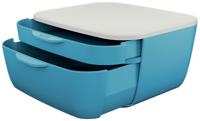 Leitz 53570061 bureaulade-organizer Polystyreen (PS) Blauw, Wit - thumbnail