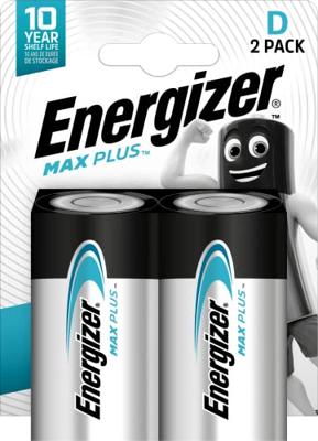 Batterij energizer max plus 2x d alkaline Batterij energizer max plus 2x d alkaline