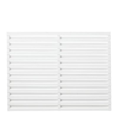 Witte Houten Tuinscherm Osaka 180 x 136 CM