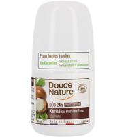 Douce Nature Douce Nature Deodorant Roll On Met Karite Sheabutter 24h Bio (50ml) - thumbnail