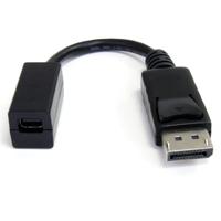 Mini DisplayPort naar DisplayPort-Adapter Startech DP2MDPMF6IN 4K Ultra HD Zwart - thumbnail