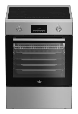 Beko FBMA6930GX Inductie fornuis Zwart Beko FBMA6930GX Inductie fornuis Zwart