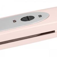Bestron AHS300R haarstyler Straightening stijlborstel Warm Zwart, Roze, Wit 30 W - thumbnail