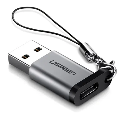 UGREEN 50533 USB-kabel USB 3.2 Gen1 USB-A stekker, USB-C bus Zilver
