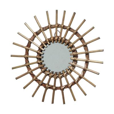 Wandspiegel Decoris Ø 40 cm Natuurlijk