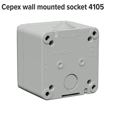 MENNEKES Mennekes 4105 CEE-wandcontactdoos 16 A 5-polig 400 V 1 stuk(s)