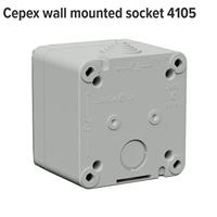 MENNEKES Mennekes 4105 CEE-wandcontactdoos 16 A 5-polig 400 V 1 stuk(s) - thumbnail