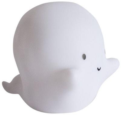 A Little Lovely Company nachtlamp Spookje junior 13 cm PVC wit A Little Lovely Company nachtlamp Spookje junior 13 cm PVC wit
