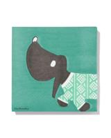 HEMA Takkie servetten 33x33 papier - 20 stuks (groen) - thumbnail