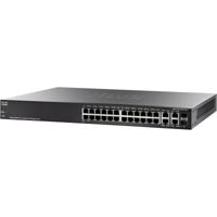 Cisco SG300-28MP-K9-EU Gigabit Ethernet (26 10/100/1000 PoE-poorten, 2 combo mini-GBIC-poorten) - thumbnail