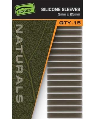 Fox Edges Silicone Sleeves 3x25mm 15st.