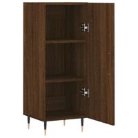 Dressoir 34,5x34x90 cm bewerkt hout bruineikenkleurig - thumbnail
