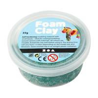 Foam Clay - donkergroen, 35gr. - thumbnail