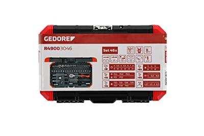 Gedore RED | R49003046 | Dopsleutelset | 1/4” | 4-14 mm | 46-Delig - R49003046