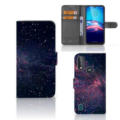 Bookcase Moto E6s Book Case Stars