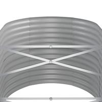 Plantenbak 440x80x68 cm gepoedercoat staal groen - thumbnail