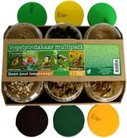 Boon pindakaas vogel multipack 6×350 gram - thumbnail