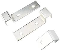 Houder EDM 85594 IPN 10 Zilverkleurig Zink 11,5 x 5,5 cm Balk - thumbnail