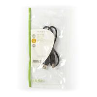 USB 2.0-Kabel | A Male - B Male | 0,5 m | Zwart - thumbnail