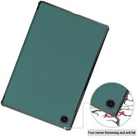3-Vouw sleepcover hoes - Samsung Galaxy Tab A8 (2021) - Groen - thumbnail