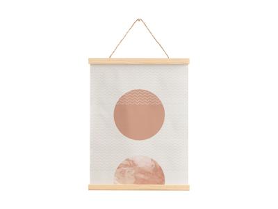 LIVARNO home A3 poster met houten frame (maan/zon) LIVARNO home A3 poster met houten frame (maan/zon)