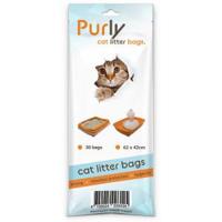 Purly kattenbakzakken (30 stuks) 3 verpakkingen - thumbnail