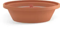 Bolsius buitenkaars terracotta wit - thumbnail