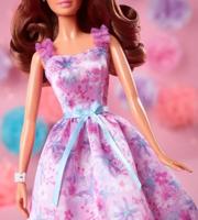 Mattel Signature - Birthday Wishes Collectible - Lilac dress pop - thumbnail