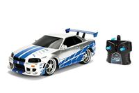 JADA TOYS 253206007 Fast&Furious RC Nissan Skyline GTR 1:16 RC modelauto voor beginners Elektro Straatmodel - thumbnail